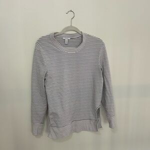 Target black and white crew neck sweater